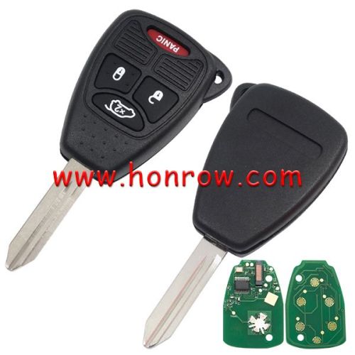 For Chrysler 3+1 button remote key with 315Mhz Two model FCCID-M3N5WY72XX (2004-2007)  FCCID:OHT692427AA (2006-2010) for you can choose