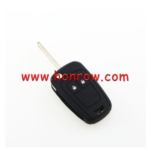 For Opel 2 button silicon case (black,blue ,red. Please choose the color)