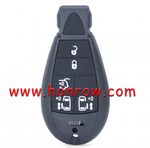 For Chrysler 5 button Car Key Shell For Chrysler Jeep Grand Cherokee Dodge Durango Magnum Ram