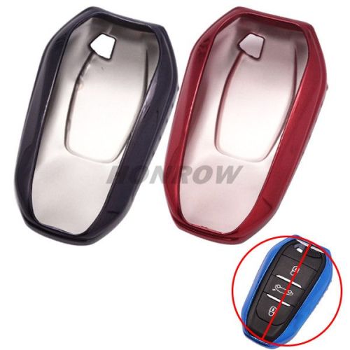 For Citroen TPU protective key case black color MQQ:5PCS