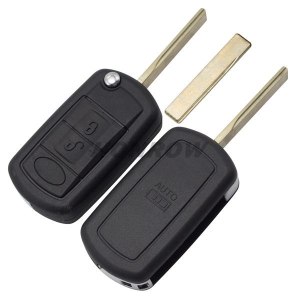 For BM 3 button  flip remote key blank