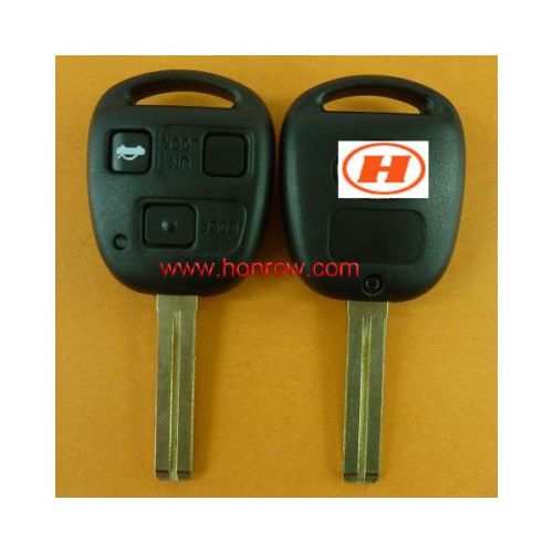 For Le 3 button remote key With 315Mhz 4D67 Chip (Short blade)