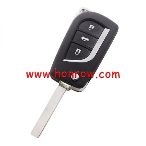 For Toyota 3 button original replace key shell