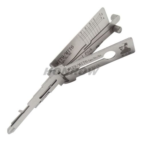 Original Lishi For MIT9/MIT6(Ign/Dr/Bt） 2 In 1  lock pick and decoder  genuine !used for old Mitsubishi,Daihatsu