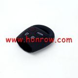 For Saab 2 button silicon case black