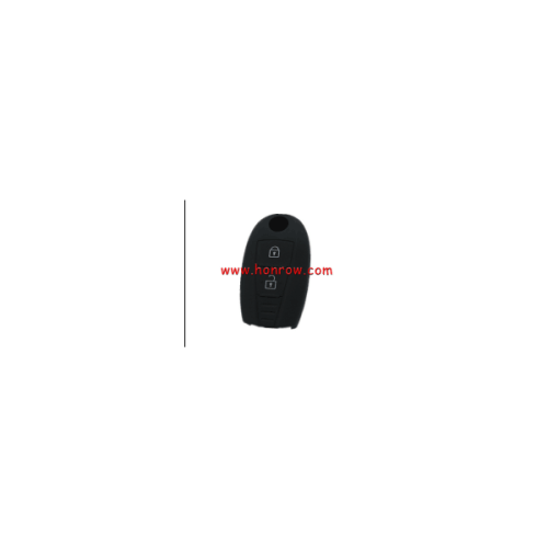 For Suzuki 2 button Silicone case black color MQQ:5PCS