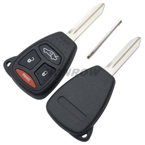 For Chry 4 Button remote key shell
