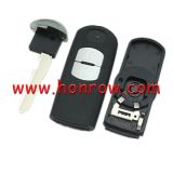 For Mazda 2 button remote key blank