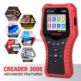 LAUNCH CR3008 OBD2 automotive scanner OBDII code reader diagnostic tool battery voltage test tool free