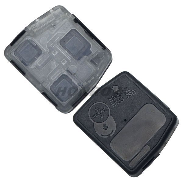For To land cruiser prado 3 button remote key case
