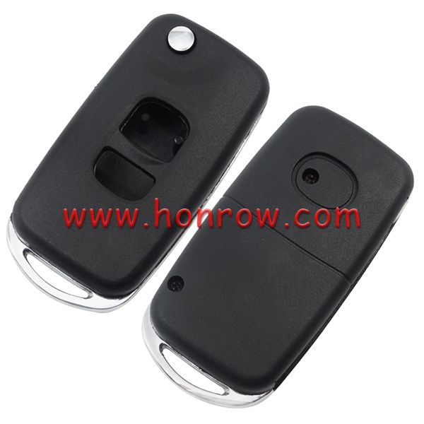 For Maz 2 button Modified flip  remote key blank (without a small hole )