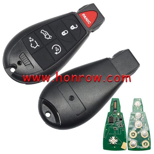 For Chry 5+1 button remote key with 433Mhz PCF7941 Chip FCCID:M3N5WY783X