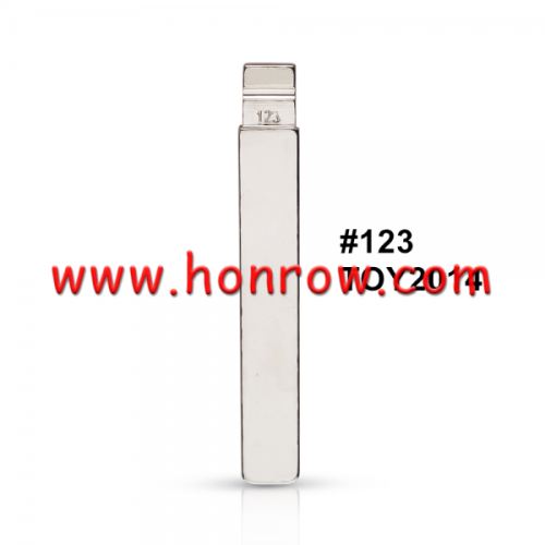 KEYDIY blade 123# TOY2014  for Toyota  Remote Car Key Blade