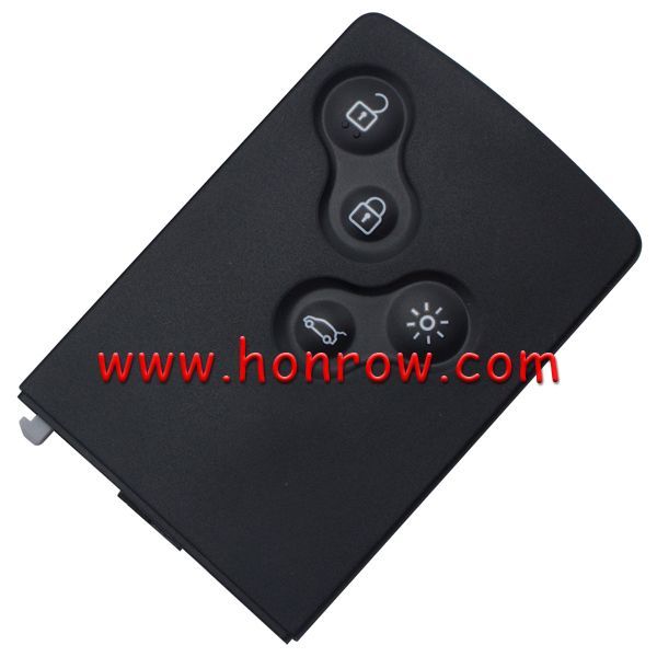 Original for Renault Koleos Car non-keyless 4 button Remote key  with PCF7941 Chip and 433.9Mhz