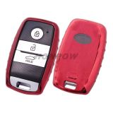 For Kia TPU protective key case red color MQQ:5PCS
