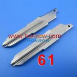 For Buick Flip Remote Key Blade 61#