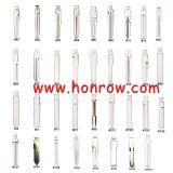 KEYDIY Key Blade 175Pcs/Set 35 Type and 200pcs pins for KD KEYDIY VVDI Xhorse Remote Package List: 35*5pcs key blades  200pins