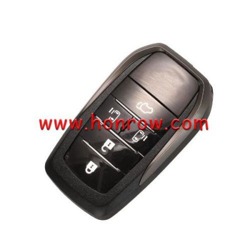 For Toy Previa Alphard 5 Buttons Smart Key with 315.12MHz ID71 Chip ASK Board No: 0780