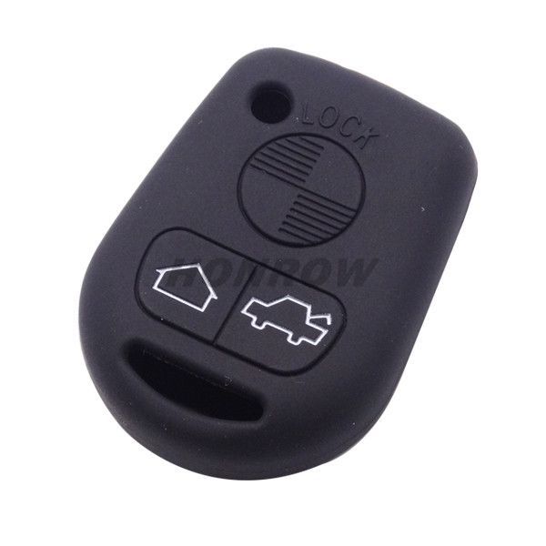 For BMW 3  button silicon case (black color)