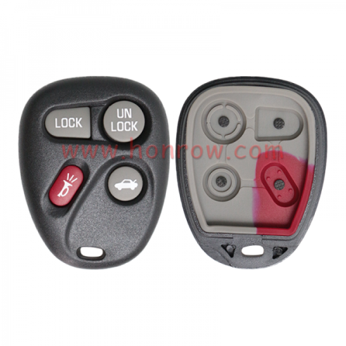 For Bu 3+1 button remote key blank With Battery Place