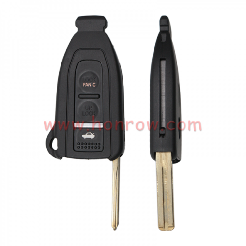 For Lex 3 Button remote key blank
