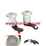 For Renault  New Left Right Car Door Lock Barrel Cylinder with 2 Keys for RENAULT MASTER OPEL MOVANO 1998-2016 OE 7701470944 7701470945