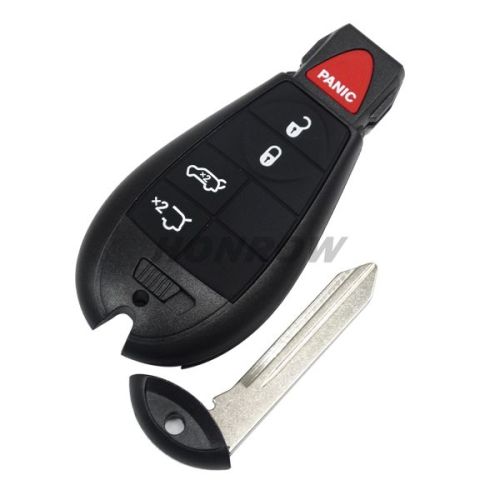 For Chry 4+1 button remote key blank