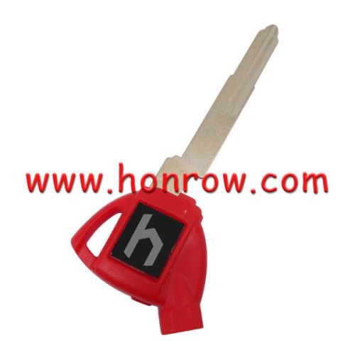 For Suz motorcycle bike key blank with right blade（red）