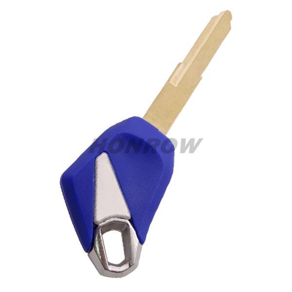 For KAW motorcycle key blank(blue) left blade