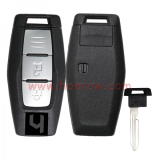For Mitsubishi 2 button smart key blank with Emergency Key