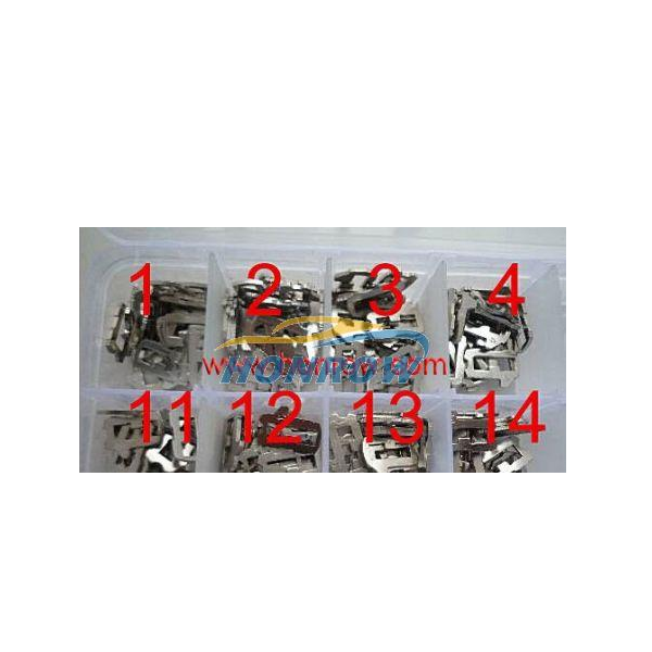 For BMW lock parts valve  it contains 1,2,3,4,and 11,12,13,14