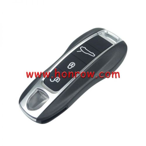 For Por 3 button remote key blank with emmergency key blade