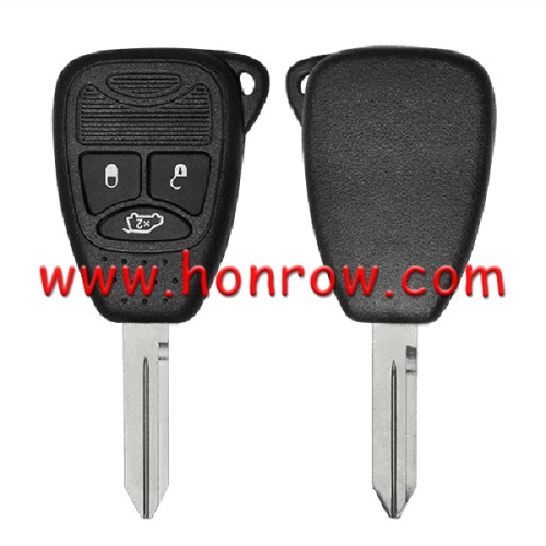 For High Quality GTL Chrysler 3 button remote key shell Stronger enhanced Version