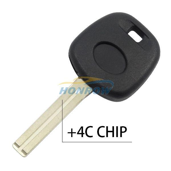 For Le transponder key with 4C chip （Short Blade）