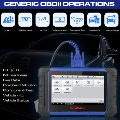 Free shipping To AU Original Autel IM508 with 2 years free update Key Programming Tools Car OBD2 Diagnostic Scanner with 22+ Advanced Service IMMO All System Diagnosis Key Programmer