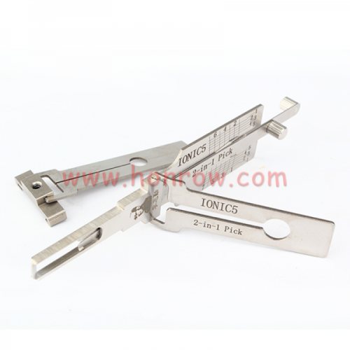 Lishi Tool IONIQ5 Lishi style  2 in 1 lock pick and decoder locksmith tool