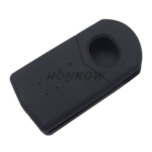 For Mazda 3 button Silicone case Black color(MOQ:5pcs)