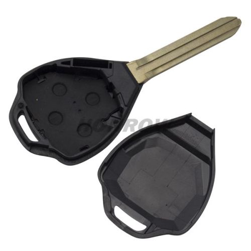 For To 2+1 button remote key blank with red panic Without Logo