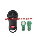 For Chrysler Dodge 3 Buttons Remote Car key with 315Mhz  FCCID: GQ43VT17T