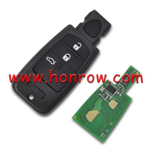 For Fiat 3 button remote key with 433MHZ and 4A PCF7961M