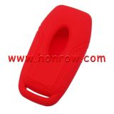 For Ford 4+1 button silicon case red MOQ:50PCS