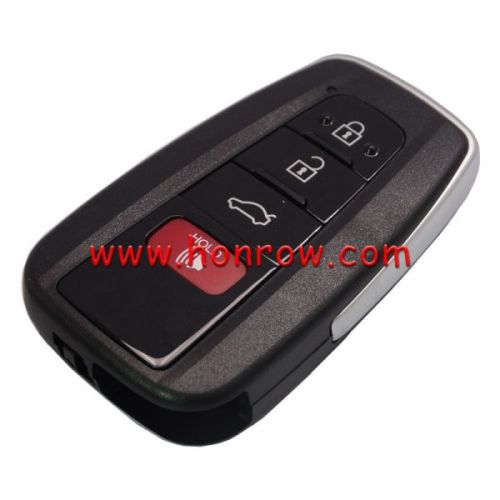 For Toyota C-HR 3+1 button Smart Remote key blank