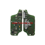 Original For Citroen ASK 2 button flip remote control with 433Mhz PCF7941 Chip for 307&407 Blade ASK Model