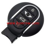 For BMW Mini Cooper 4 button Mini keyless remote key  with 434.92mhz with PCF7953P chip original key shell+aftermarket PCB  Used for Korean market