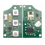 For VW 3 Button remote control 1JO959753B 433MHZ