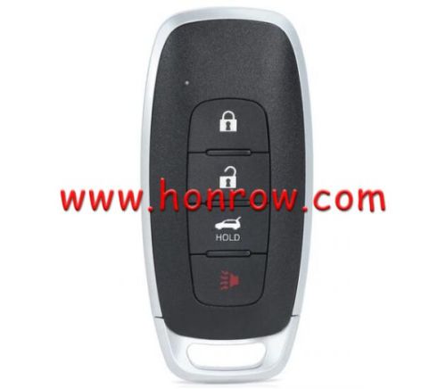 For Nissan 3+1 button smart key blank