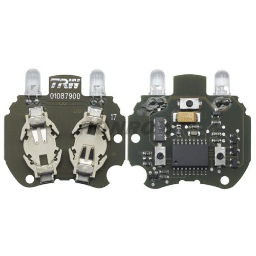 For Be 3 button remote key with ultrared rays (with two infrared ray hole in the key shell)