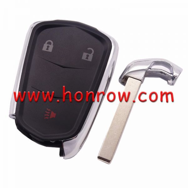 For Cadillac 2+1 button remote key blank