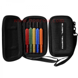 Pin installing tool set used for flip remote key