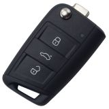 Original For VW golf MK7 3 Button remote control FCCID is 5G0959753BA with 433MHZ with ID48chip